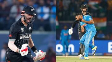 ICC World Cup 2023 Mohammed Shami Five Wicket Haul Helps India Restrict New Zealand To 273 kvn ICC World Cup 2023 Mohammed Shami Five Wicket Haul Helps India Restrict New Zealand To 273 kvn