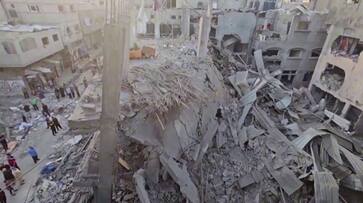 Airstrike on refugee camp in Gaza kills 30; Iran warns Israel Airstrike on refugee camp in Gaza kills 30; Iran warns Israel