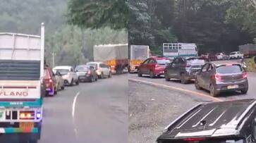 Thamarassery Churam Traffic Block due to holidays SSM Thamarassery Churam Traffic Block due to holidays SSM