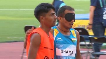 Asian Para Games 2023: Ankur Dhama bags second gold; wins Men's 1500m-T11 final (WATCH) snt Asian Para Games 2023: Ankur Dhama bags second gold; wins Men's 1500m-T11 final (WATCH) snt