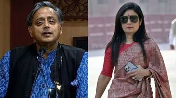 Shashi Tharoor MP reacts to photos with Mahua Moitra MP SSM Shashi Tharoor MP reacts to photos with Mahua Moitra MP SSM