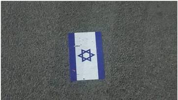 Israel flag stickers pasted on case registered btb Israel flag stickers pasted on case registered btb