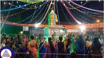 Coastal Karnataka Navratri Celebration Dandiya dance is more famous than tiger jump and jumbo ride sat Coastal Karnataka Navratri Celebration Dandiya dance is more famous than tiger jump and jumbo ride sat