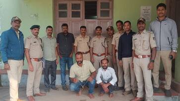 Two Arrested for Wearing Tiger Claws in Chikkamagaluru grg Two Arrested for Wearing Tiger Claws in Chikkamagaluru grg
