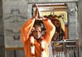 Special worship of CM Yogi on Dussehra at Gorakhnath Temple see unseen photos zrua