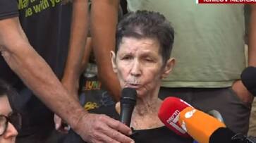 I went through hell': 85-year-old hostage freed by Hamas describes ordeal WATCH AJR I went through hell': 85-year-old hostage freed by Hamas describes ordeal WATCH AJR