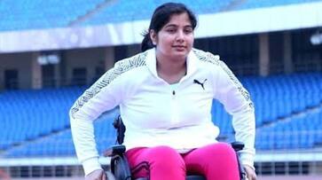 Asian Para Games 2023: Sakshi Kasana clinches bronze in women's discus throw event snt Asian Para Games 2023: Sakshi Kasana clinches bronze in women's discus throw event snt