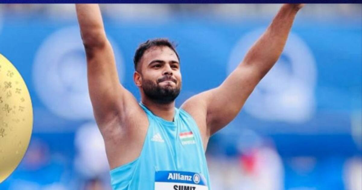 ஈட்டி எறிதலில் 73.29 மீ தூரம் எறிந்து உலக சாதனை படைத்த சுமித் அண்டில் - புஷ்பேந்திரா சிங்கிற்கு வெண்கலம்!