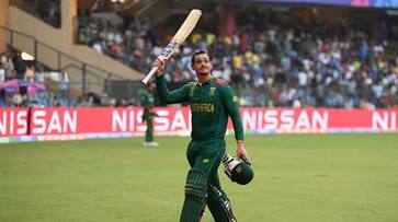 ODI World Cup 2023: SA's Quinton de Kock admits to being nervous before blazing 174 against Bangladesh snt ODI World Cup 2023: SA's Quinton de Kock admits to being nervous before blazing 174 against Bangladesh snt