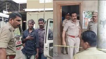 Husband murders wife at Kannur surrenders police station kgn Husband murders wife at Kannur surrenders police station kgn