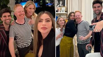 Sofia Vergara reunites with her 'Modern Family' co-stars - Good Morning  America