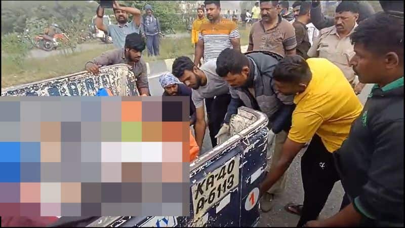 13 people killed road accident at chikkaballapur in karnataka vel