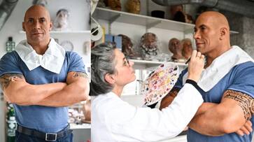 France grevin Museum corrects Dwayne Johnson wax figure after criticism of too white etj France grevin Museum corrects Dwayne Johnson wax figure after criticism of too white etj