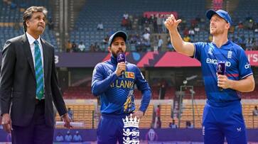 England Have Won the Toss and choose to Bat First against Sri Lanka in 25th Match of Cricket World Cup 2023 at Bengaluru England Have Won the Toss and choose to Bat First against Sri Lanka in 25th Match of Cricket World Cup 2023 at Bengaluru