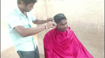 government school teacher cut the students hair for his own money in puducherry vel government school teacher cut the students hair for his own money in puducherry vel