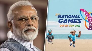 Sports National Games 2023: PM Modi inaugurates 37th edition of sporting event in Goa (WATCH) osf Sports National Games 2023: PM Modi inaugurates 37th edition of sporting event in Goa (WATCH) osf