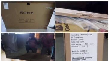 1 lakh Sony TV ordered through Flipkart but customer cheated bkg 1 lakh Sony TV ordered through Flipkart but customer cheated bkg