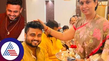 Tiger claw case Minister Lakshmi Hebbalkars sons neck also has a tiger ring viral news rav Tiger claw case Minister Lakshmi Hebbalkars sons neck also has a tiger ring viral news rav