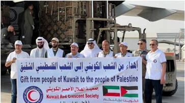 gulf news third plane from Kuwait send to provide relief to Gaza rvn gulf news third plane from Kuwait send to provide relief to Gaza rvn
