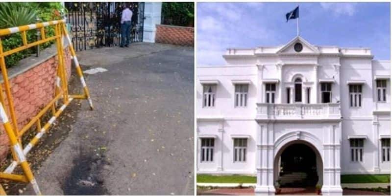 It has been reported that the person who hurled petrol bombs at the Raj Bhavan was granted bail by a BJP lawyer KAK