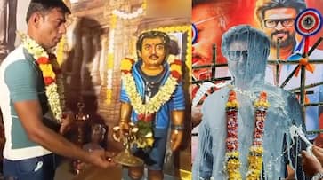 Superstar Rajinikanth Fan Building A Temple In Madurai Tamil Nadu JMS Superstar Rajinikanth Fan Building A Temple In Madurai Tamil Nadu JMS
