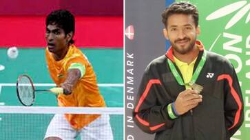 Asian Para Games 2023: Shuttler Pramod Bhagat strikes gold in men's SL3 category; Nitish Kumar wins silver snt Asian Para Games 2023: Shuttler Pramod Bhagat strikes gold in men's SL3 category; Nitish Kumar wins silver snt