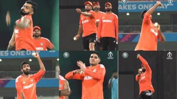 Everyone in Indian team turns Bowlers Bumrah Bowls Left-arm Off-spin in training gkc Everyone in Indian team turns Bowlers Bumrah Bowls Left-arm Off-spin in training gkc