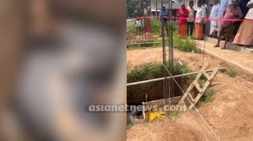 unknown man found dead in pillar pit at Nedumkandam kgn unknown man found dead in pillar pit at Nedumkandam kgn
