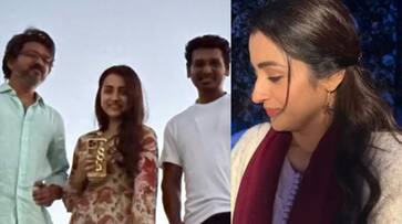 Leo actor Trisha share video from location hrk Leo actor Trisha share video from location hrk