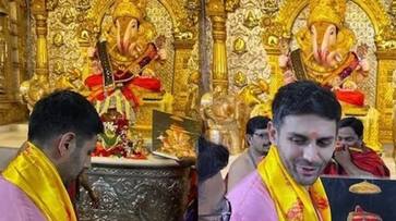 Chandu Champion: Kartik Aaryan visits Dagadusheth Halwai Ganpati temple amid ongoing shoot in Pune vma Chandu Champion: Kartik Aaryan visits Dagadusheth Halwai Ganpati temple amid ongoing shoot in Pune vma