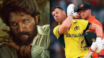 Allu Arjun birthday wishes to cricketer david warner dtr Allu Arjun birthday wishes to cricketer david warner dtr