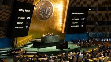 UN General Assembly adopts Gaza resolution, calls for immediate and sustained 'humanitarian truce' UN General Assembly adopts Gaza resolution, calls for immediate and sustained 'humanitarian truce'