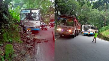 ksrtc bus accident in wayanad thamarassery churam vkv ksrtc bus accident in wayanad thamarassery churam vkv