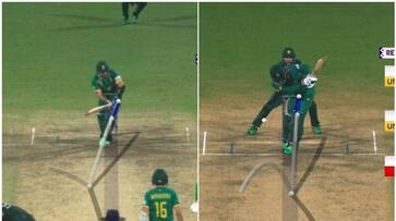 Harbhajan Singh vs Graeme Smith about Umpires Call decision, Pakistan vs South Africa CRA Harbhajan Singh vs Graeme Smith about Umpires Call decision, Pakistan vs South Africa CRA