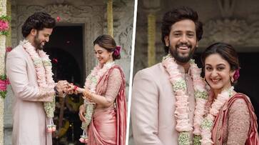 Aishwarya Arjun, Umapathy Ramaiah get engaged in Chennai; receive heartfelt wishes from netizens SHG Aishwarya Arjun, Umapathy Ramaiah get engaged in Chennai; receive heartfelt wishes from netizens SHG