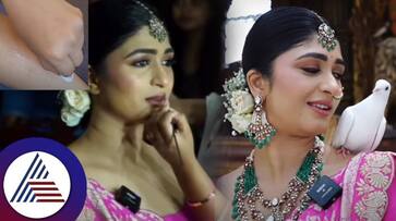 Actress Aditi Prabhudevas cute photoshoot as bride goes viral suc Actress Aditi Prabhudevas cute photoshoot as bride goes viral suc