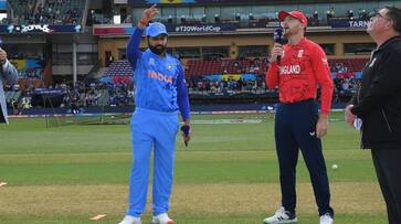 ICC World Cup 2023 England win the toss elect to bowling first against India kvn ICC World Cup 2023 England win the toss elect to bowling first against India kvn