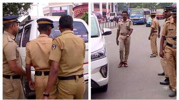 Inspection of shopping malls bus stands and prayer centers Security in Parumala fvv Inspection of shopping malls bus stands and prayer centers Security in Parumala fvv