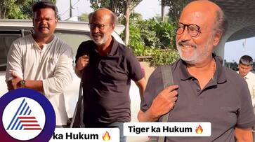 Superstar Rajinikanth walk on mumbai airport photo goes viral srb Superstar Rajinikanth walk on mumbai airport photo goes viral srb