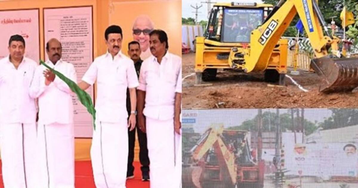 மதுரையில் இரண்டு புதிய மேம்பாலம்: கட்டுமான பணிகளை தொடங்கி வைத்த முதல்வர் ஸ்டாலின்!