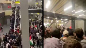 Mob chanting Allahu akbar stroms russian airport and look for jews Rya Mob chanting Allahu akbar stroms russian airport and look for jews Rya