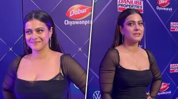 Dress jyada tight hogaya ya pet bahar aagaya.., Kajol body shamed for  wearing tight dress