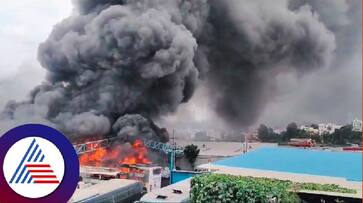 Another fire accident in Bangalore; Bus that burned at bengaluru rav Another fire accident in Bangalore; Bus that burned at bengaluru rav