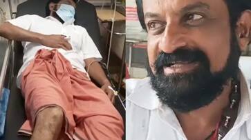 Bigg boss fame and film actor Dr Rajith Kumar injured stray dog bites hrk Bigg boss fame and film actor Dr Rajith Kumar injured stray dog bites hrk