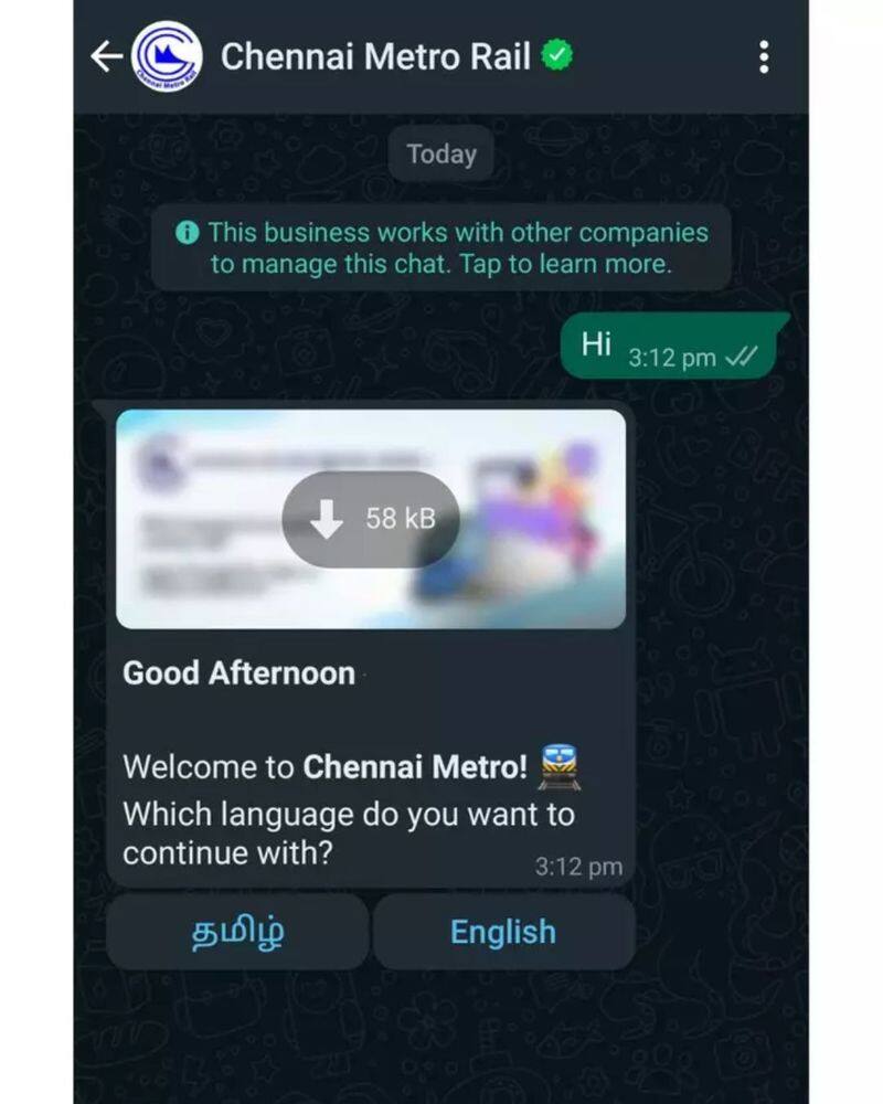 How to Book Chennai Metro Rail Tickets on WhatsApp: full details here-rag