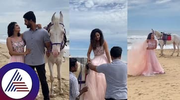 Amrutadhare Serial Bhoomika cute photoshoot with husband Krishna suc Amrutadhare Serial Bhoomika cute photoshoot with husband Krishna suc