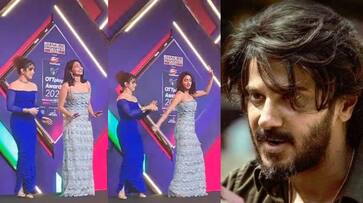 aishwarya lekshmi taught Sanya Malhotra the hook step of Kalapakkaara song from King of Kotha dulquer salmaan nsn aishwarya lekshmi taught Sanya Malhotra the hook step of Kalapakkaara song from King of Kotha dulquer salmaan nsn