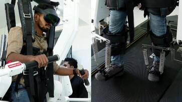 Good news for those with back injuries! Now G Gaiter robot to practice walking Good news for those with back injuries! Now G Gaiter robot to practice walking