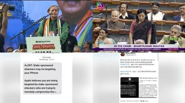 phone and email tapped. alleges tharoor and mahuva moithra phone and email tapped. alleges tharoor and mahuva moithra