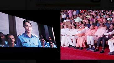Kangana Ranaut arranged special screening of Tejas for Yogi Adityanath Yogi review on tejas vvk Kangana Ranaut arranged special screening of Tejas for Yogi Adityanath Yogi review on tejas vvk